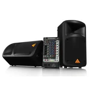 EPS 500MP3+R-120SW ชุดเครื่องเสียง ลำโพง BEHRINGER 8 นิ้ว 500 วัตต์ เพาเวอร์มิก 8 แชนแนล พร้อม ตู้ซับวูฟเฟอร์ KLIPSCH 12 นิ้ว