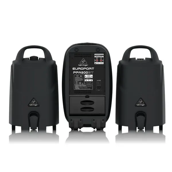 BEHRINGER PPA500BT ชุดเครื่องเสียงเคลื่อนที่ ลำโพง 8 นิ้ว 500 วัตต์ มิกเซอร์ 6 ชาแนล Bluetooth® ในตัว พร้อมไมค์สาย - Image 10