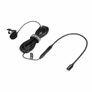 SARAMONIC LavMicro U1B ไมค์หนีบปกเสื้อ สำหรับอุปกรณ์ iOS