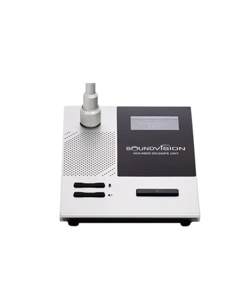 SOUNDVISION DCS-990D ชุดไมค์ประชุมใช้สาย สำหรับผู้ร่วมประชุม ระบบดิจิตอล - Image 2