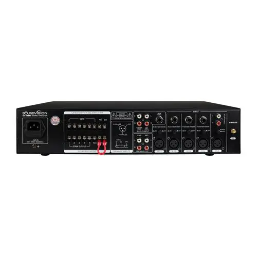 SOUNDVISION SA-300BT แอมป์มิกเซอร์ 300 วัตต์ 5 โซน มีฟังก์ชั่น BLUETOOTH และ USB/SD player - Image 4