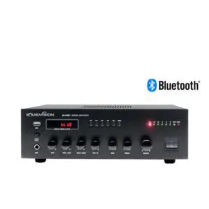 SOUNDVISION SA-60BT แอมป์มิกเซอร์ 60 วัตต์ มีฟังก์ชั่น USB ,BLUETOOTH