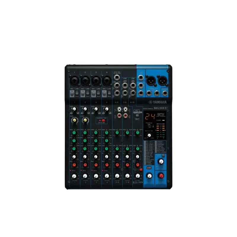 YAMAHA MG10XU Analog Mixer 10 Input เครื่องผสมสัญญาณเสียง มิกเซอร์อนาล็อก 10 ชาแนล