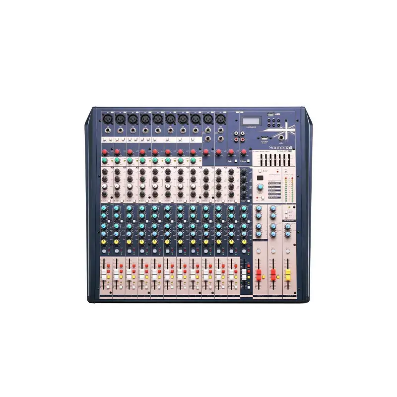 SOUNDCRAFT NANO M16 มิกเซอร์ อนาล็อก 16 ชาแนล 8 mic/line mono inputs, 4 stereo inputs
