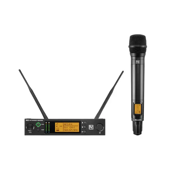 EV RE3-RE420-T ชุดไมค์ลอยเดี่ยว แบบมือถือ หัวรุ่น RE420 ชนิดคอนเดนเซอร์ ย่าน UHF 803-806MHz