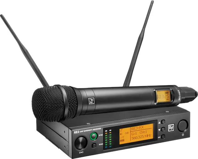 EV RE3-RE420-T ชุดไมค์ลอยเดี่ยว แบบมือถือ หัวรุ่น RE420 ชนิดคอนเดนเซอร์ ย่าน UHF 803-806MHz - Image 3