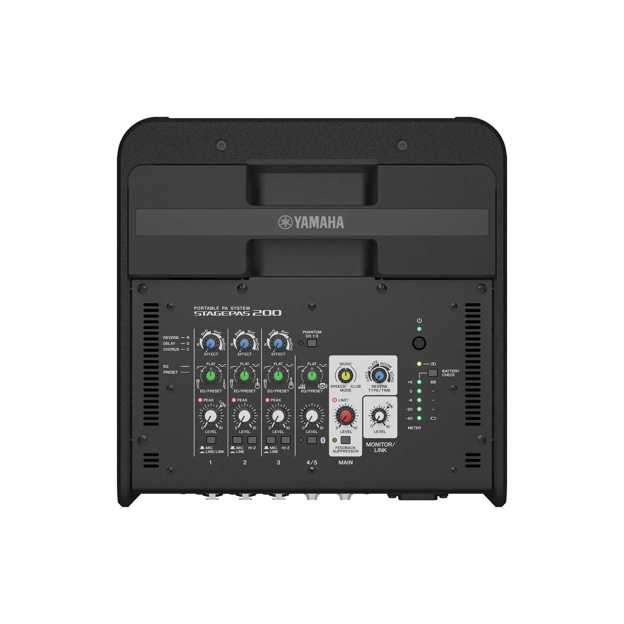 YAMAHA STAGEPAS 200 ลำโพง 8 นิ้ว 180 วัตต์ พร้อมกับมิกเซอร์ 5 ชาแนลในตัว - Image 7