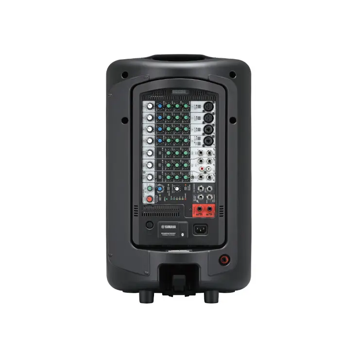 YAMAHA STAGEPAS 600BT เครื่องเสียงเคลื่อนที่ คลาส D 680 วัตต์ เพาเวอร์มิกเซอร์ 10 ชาแนล พร้อมไมค์ไดนามิกคู่ - Image 4
