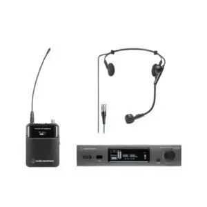AUDIO-TECHNICA ATW-3211/ATM75cH ชุดไมค์ลอย คาดศรีษะ พร้อมตัวรับ ATW-R3210 และตัวส่งแบบบอดี้แพ็ค ATW-T3201