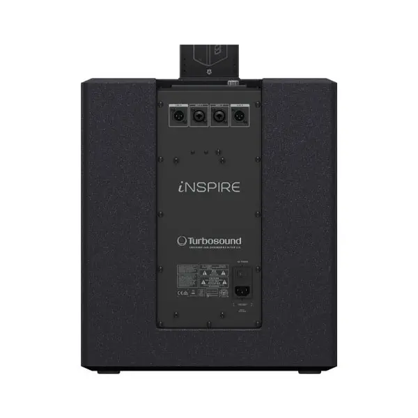 TURBOSOUND IP2000 V2 ชุดลำโพง Active คอลัมน์ 16×2.75 นิ้ว ซับ 12 นิ้ว 1000W built-in ดิจิตอล มิกเซอร์ 3 ชาแนล - Image 4