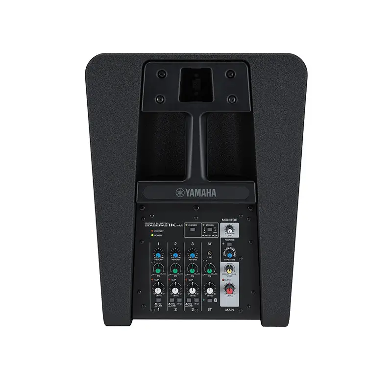 YAMAHA STAGEPAS 1K MKII ชุดลำโพง Active คอลัมน์ 10×1.5 นิ้ว ซับ 12 นิ้ว 1100 วัตต์ มิกเซอร์ 5 ชาแนล บลูทูธ 5.0 - Image 5