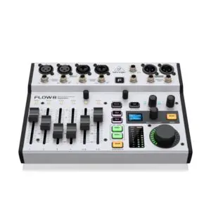 BEHRINGER FLOW 8 มิกเซอร์ ดิจิตอล 8 ชาแนล พร้อม Bluetooth Audio, App Control และ USB/Audio Interface