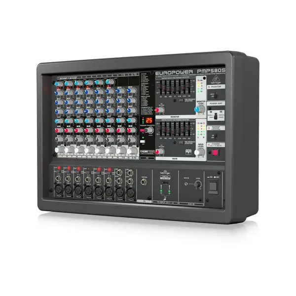 BEHRINGER PMP580S เพาเวอร์มิกเซอร์ 10 ชาแนล 500 วัตต์ คลาส D
