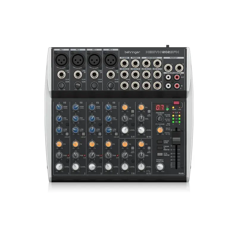 BEHRINGER XENYX 1202SFX มิกเซอร์ อนาล็อก 12 ชาแนล