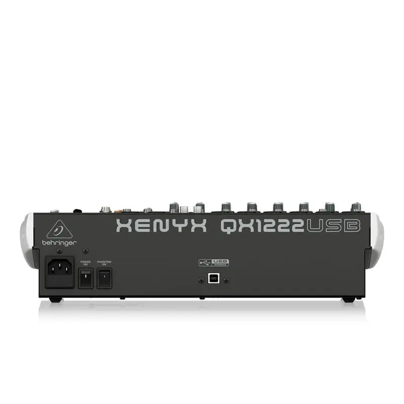 BEHRINGER XENYX QX1222USB เครื่องผสมสัญญาณเสียง อนาล็อก 16-Input 2/2-Bus - Image 3