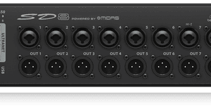 BEHRINGER SD8 I/O Stage Box ดิจิตอล สเตจบ๊อกซ์ 8 Remote 8 Outputs
