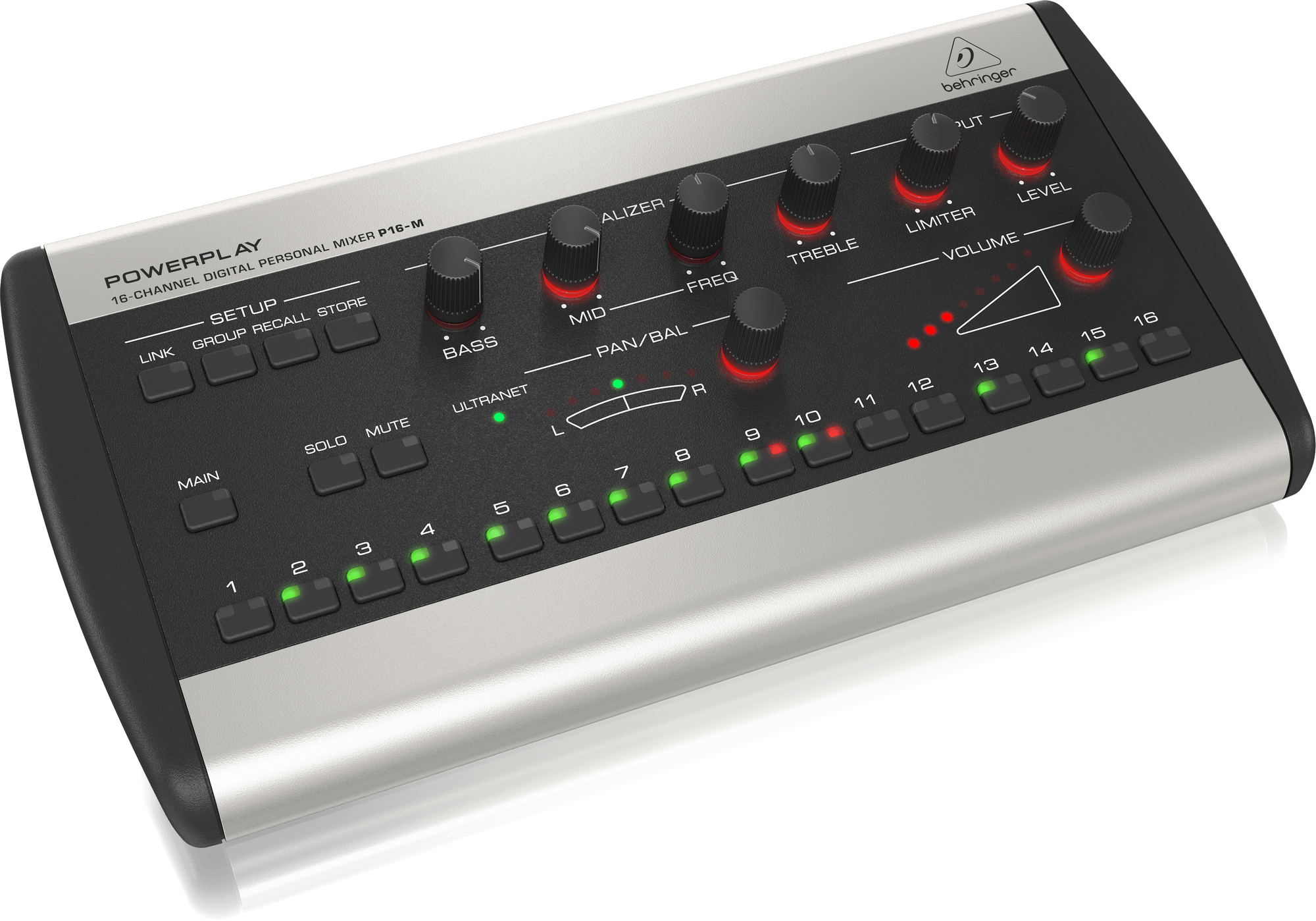 BEHRINGER P16-M มิกเซอร์เสียงส่วนบุคคล ดิจิตอล 16 ชาแนล - Image 3