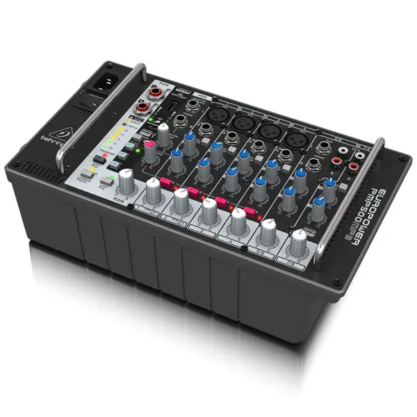 BEHRINGER PMP500MP3 เพาเวอร์มิกเซอร์ 8 ชาแนล 500 วัตต์ - Image 3