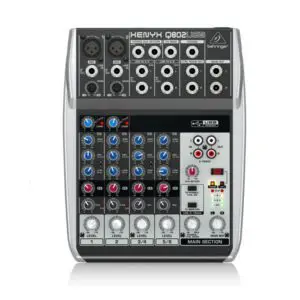 BEHRINGER XENYX Q802USB มิกเซอร์ อนาล็อก 8 ชาแนล