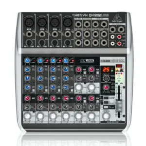 BEHRINGER XENYX QX1202USB เครื่องผสมสัญญาณเสียง อนาล็อก 12-Input 2-Bus