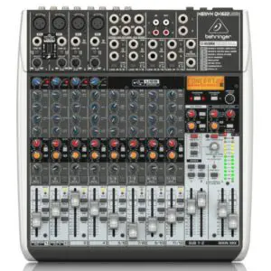 BEHRINGER XENYX QX1622USB เครื่องผสมสัญญาณเสียง อนาล็อก 16-Input 2/2-Bus