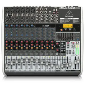 BEHRINGER XENYX QX1832USB เครื่องผสมสัญญาณเสียง อนาล็อก 18-Input 3/2-Bus