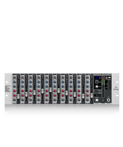 BEHRINGER EURORACK PRO RX1202FX อนาล็อค มิกเซอร์ ยึดแรกส์ 12 อินพุตไมค์ - Image 4