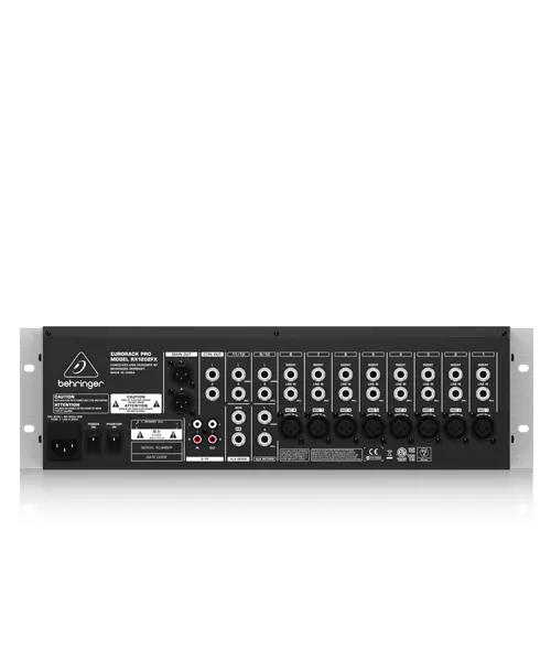 BEHRINGER EURORACK PRO RX1202FX อนาล็อค มิกเซอร์ ยึดแรกส์ 12 อินพุตไมค์ - Image 5