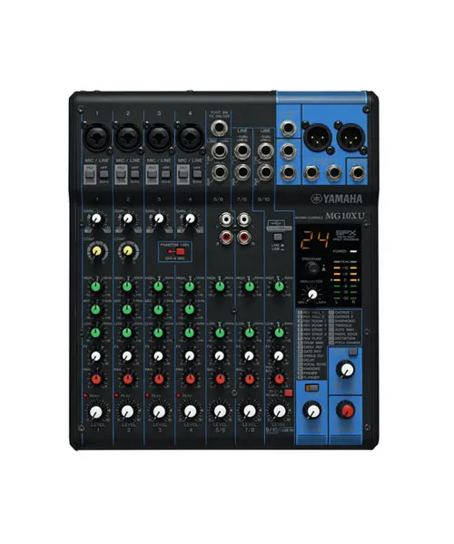 YAMAHA MG10XU Analog Mixer 10 Input เครื่องผสมสัญญาณเสียง มิกเซอร์อนาล็อก 10 ชาแนล