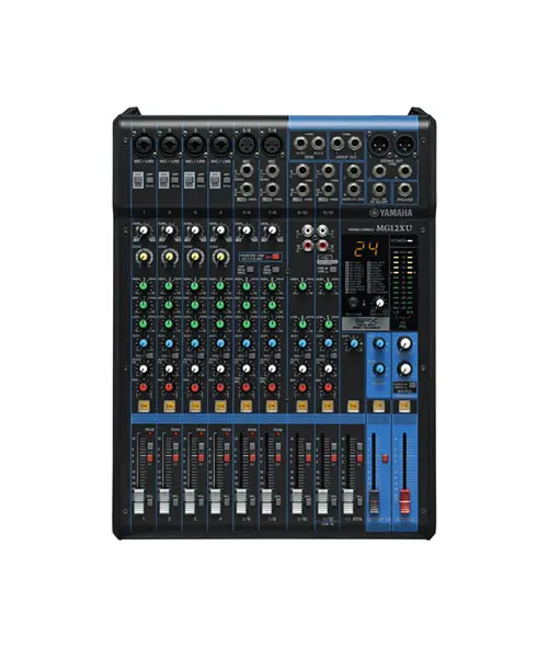 YAMAHA MG12XU Analog Mixer 12 Input เครื่องผสมสัญญาณเสียง มิกเซอร์อนาล็อก 12 ชาแนล
