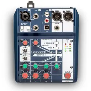 SOUNDCRAFT Notepad 5 มิกเซอร์ อนาล็อก 5 ชาแนล