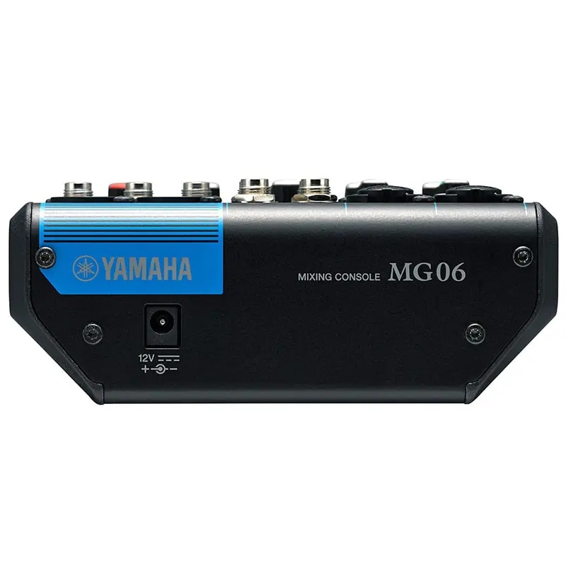 YAMAHA MG06 Analog Mixer 6 Input เครื่องผสมสัญญาณเสียง มิกเซอร์อนาล็อก 6 ชาแนล
