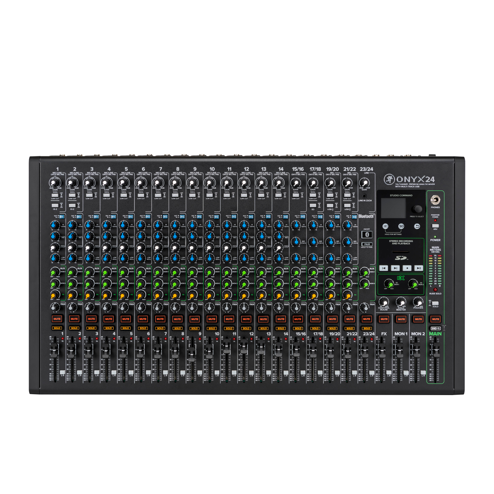 MACKIE ONYX 24 มิกเซอร์ อนาล็อก 24 ชาแนล