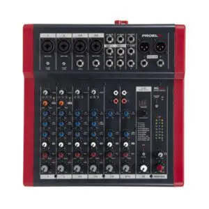PROEL MQ10FX มิกเซอร์ อนาล็อก 10 ชาแนล
