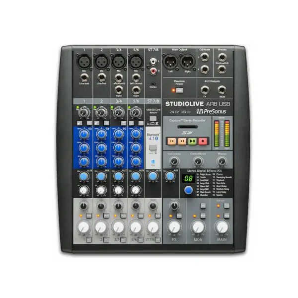 PRESONUS StudioLive AR8 อนาล็อก มิกเซอร์ 8 ชาแนล