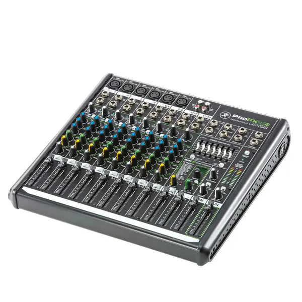 MACKIE ProFX12V2 เครื่องผสมสัญญาณเสียง อนาล็อก 12 ชาแนล