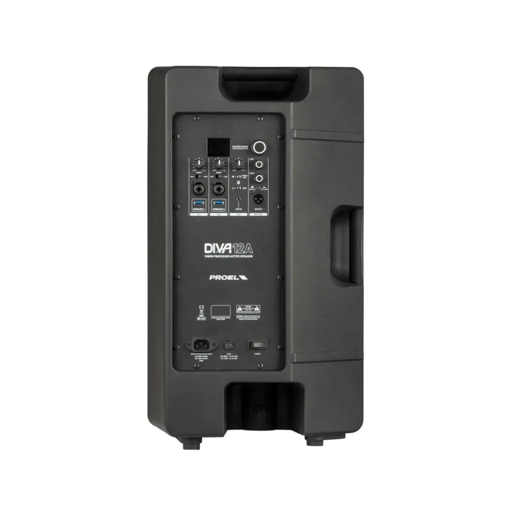 PROEL DIVA12A ลำโพง 2 ทาง แอมป์ในตัว 1000 วัตต์ 12 นิ้ว ความดัง 127 dB - Image 5
