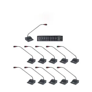 NPE CF-50(L) Series+CF-50A ชุดไมค์ประชุม 11 ท่าน