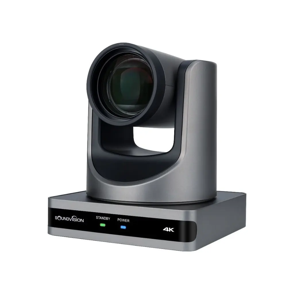 SOUNDVISION UHD-400AT20X กล้อง PTZ ความละเอียด 4K UHD พร้อม Optical Zoom 20 เท่า และระบบ Auto Tracking สำหรับการประชุมออนไลน์