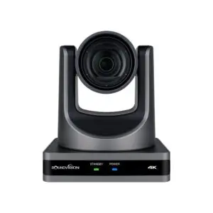 SOUNDVISION UHD-400AT12X กล้อง PTZ ความละเอียด 4K UHD พร้อม Optical Zoom 12 เท่า และระบบ Auto Tracking สำหรับการประชุมออนไลน์