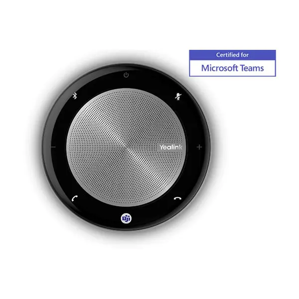 YEALINK CP700 SPEAKERPHONE ไมค์ประชุมทางไกล เชื่อมต่อแบบไร้สายและมีสาย กะทัดรัด น้ำหนักเบา พกพาสะดวก - Image 2