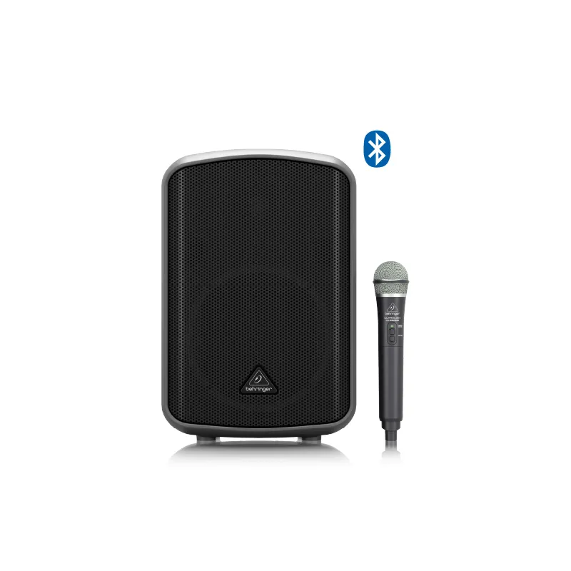 BEHRINGER MPA200BT ชุดเครื่องเสียงเคลื่อนที่ มีแอมป์ในตัว 8นิ้ว 200 วัตต์ คลาส D มีบลูทูธ พร้อมไมค์ลอย 1ตัว
