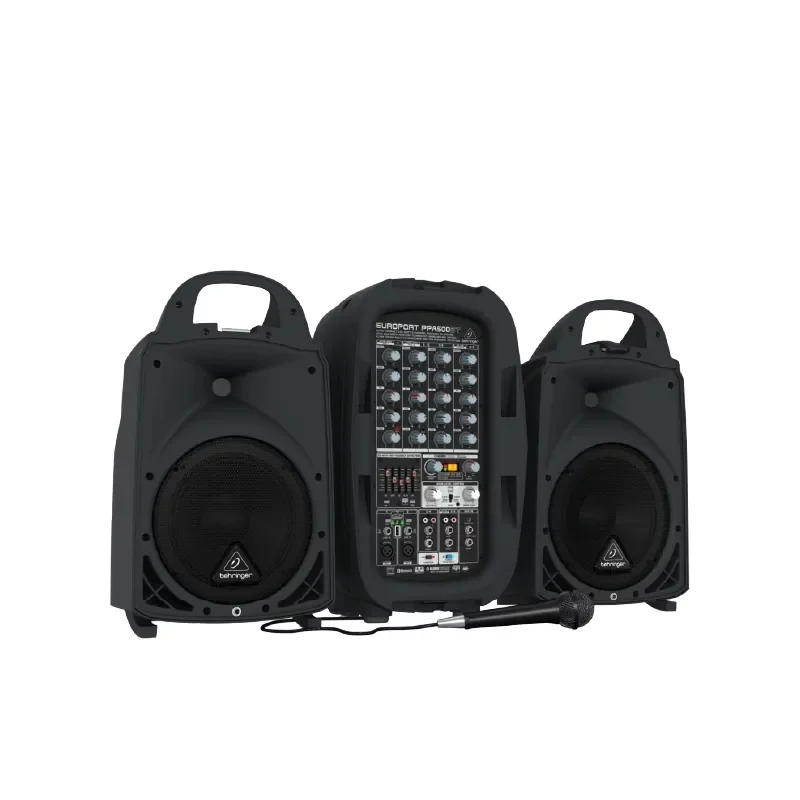 BEHRINGER PPA500BT ชุดเครื่องเสียงเคลื่อนที่ ลำโพง 8 นิ้ว 500 วัตต์ มิกเซอร์ 6 ชาแนล Bluetooth® ในตัว พร้อมไมค์สาย - Image 2