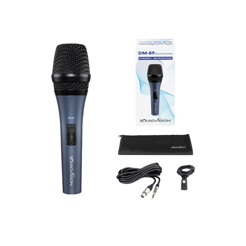 SOUNDVISION DM-89 ไมโครโฟนคุณภาพสูง สำหรับร้องคาราโอเกะ