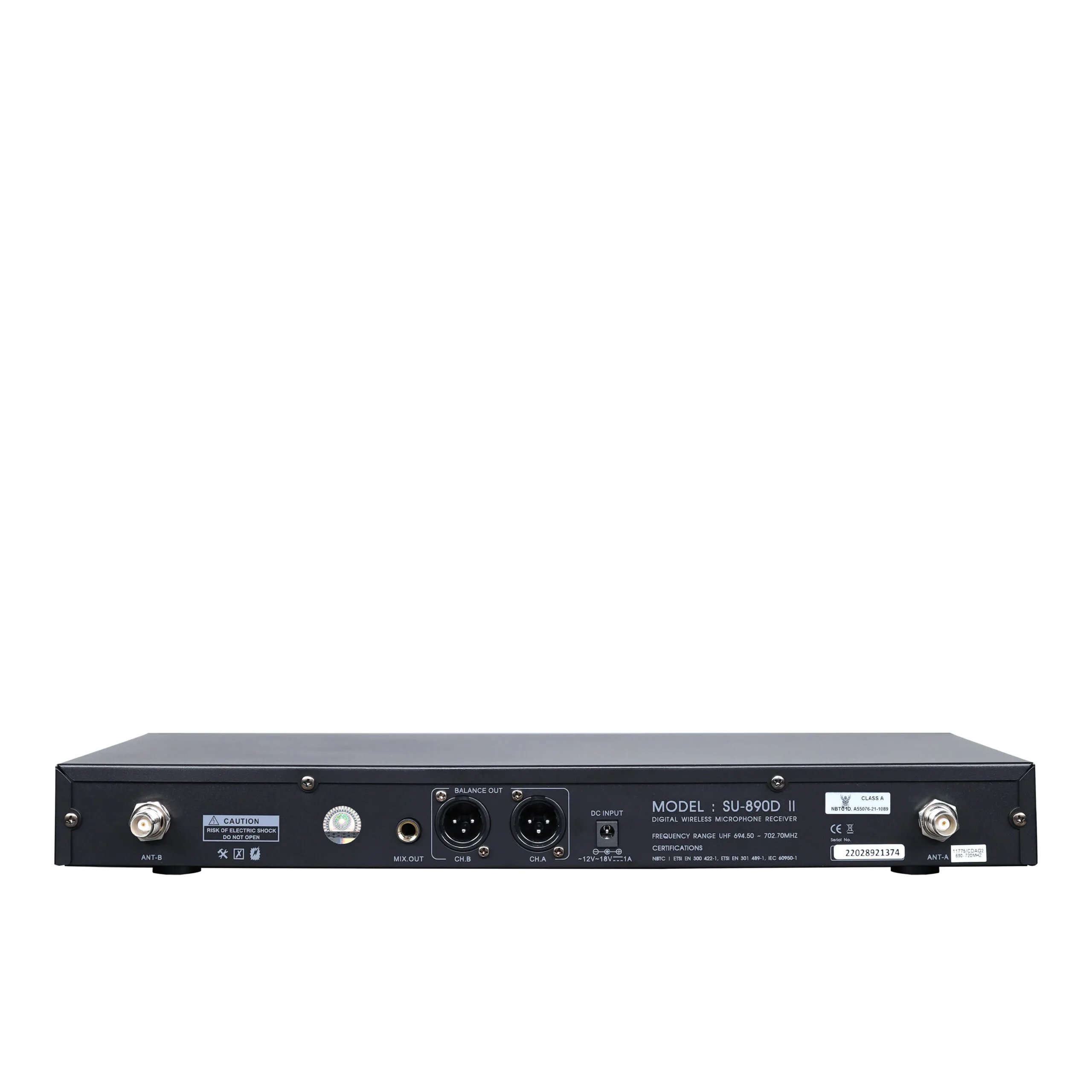 SOUNDVISION SU-890D-II/HT ชุดไมค์ลอยดิจิตอล มือถือคู่ ย่าน UHF - Image 3