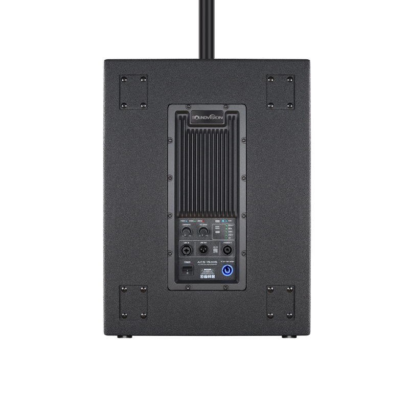 SOUNDVISION ACS-1500 ชุดลำโพง Active คอลัมน์ 8×4 นิ้ว ซับ 15 นิ้ว 1800 วัตต์ - Image 5