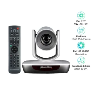 SOUNDVISION HD-400T กล้อง PTZ Camera สำหรับห้องประชุมออนไลน์ HD 1080P, Auto Tracking