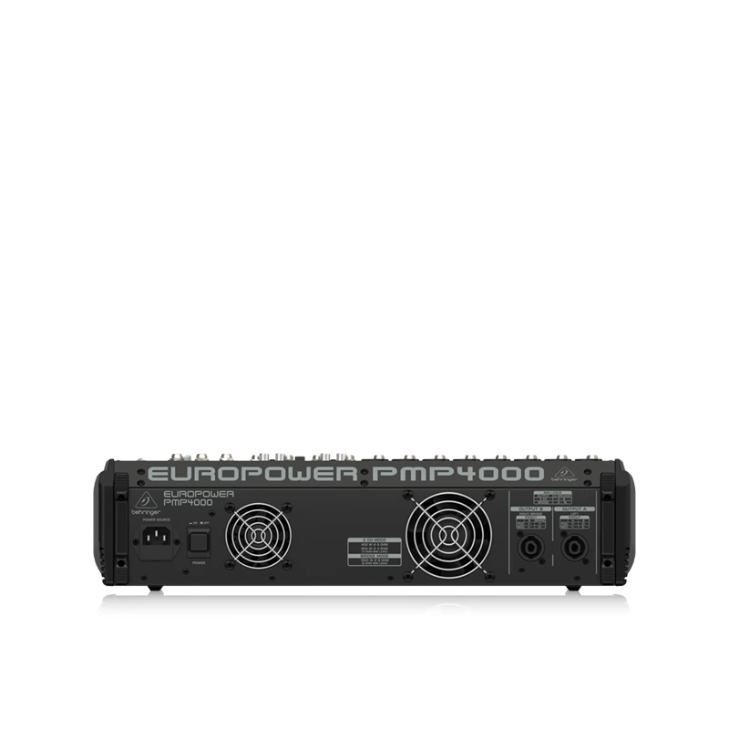 BEHRINGER PMP4000 เพาเวอร์มิกเซอร์ 16 ชาแนล 1600 วัตต์ พร้อม Multi-FX Processor และ FBQ Feedback Detection - Image 4