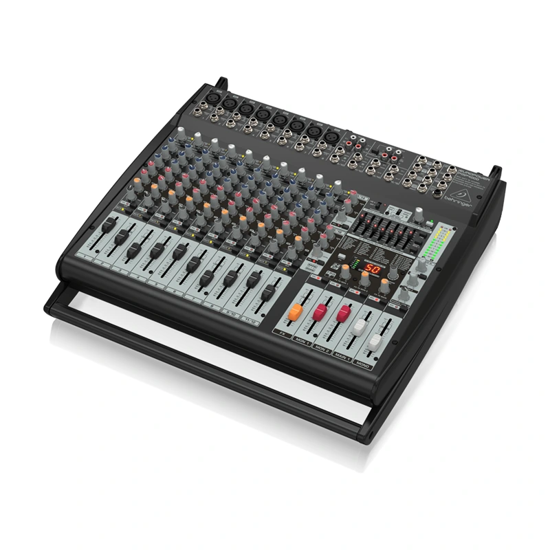 BEHRINGER PMP4000 เพาเวอร์มิกเซอร์ 16 ชาแนล 1600 วัตต์ พร้อม Multi-FX Processor และ FBQ Feedback Detection - Image 3