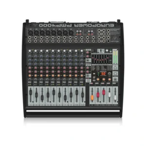 BEHRINGER PMP4000 เพาเวอร์มิกเซอร์ 16 ชาแนล 1600 วัตต์ พร้อม Multi-FX Processor และ FBQ Feedback Detection
